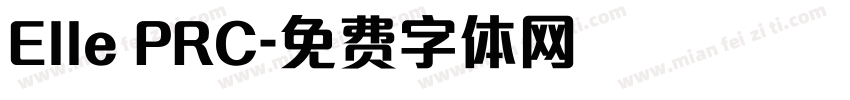 Elle PRC字体转换